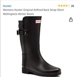 Hunter rain boots